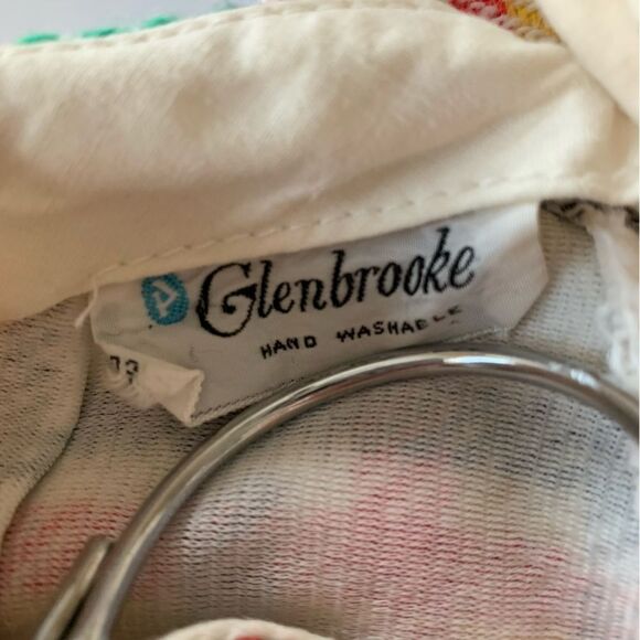 Vintage 1970’s Hi Waisted Plaid Bellbottom Pants - Picture 9 of 9